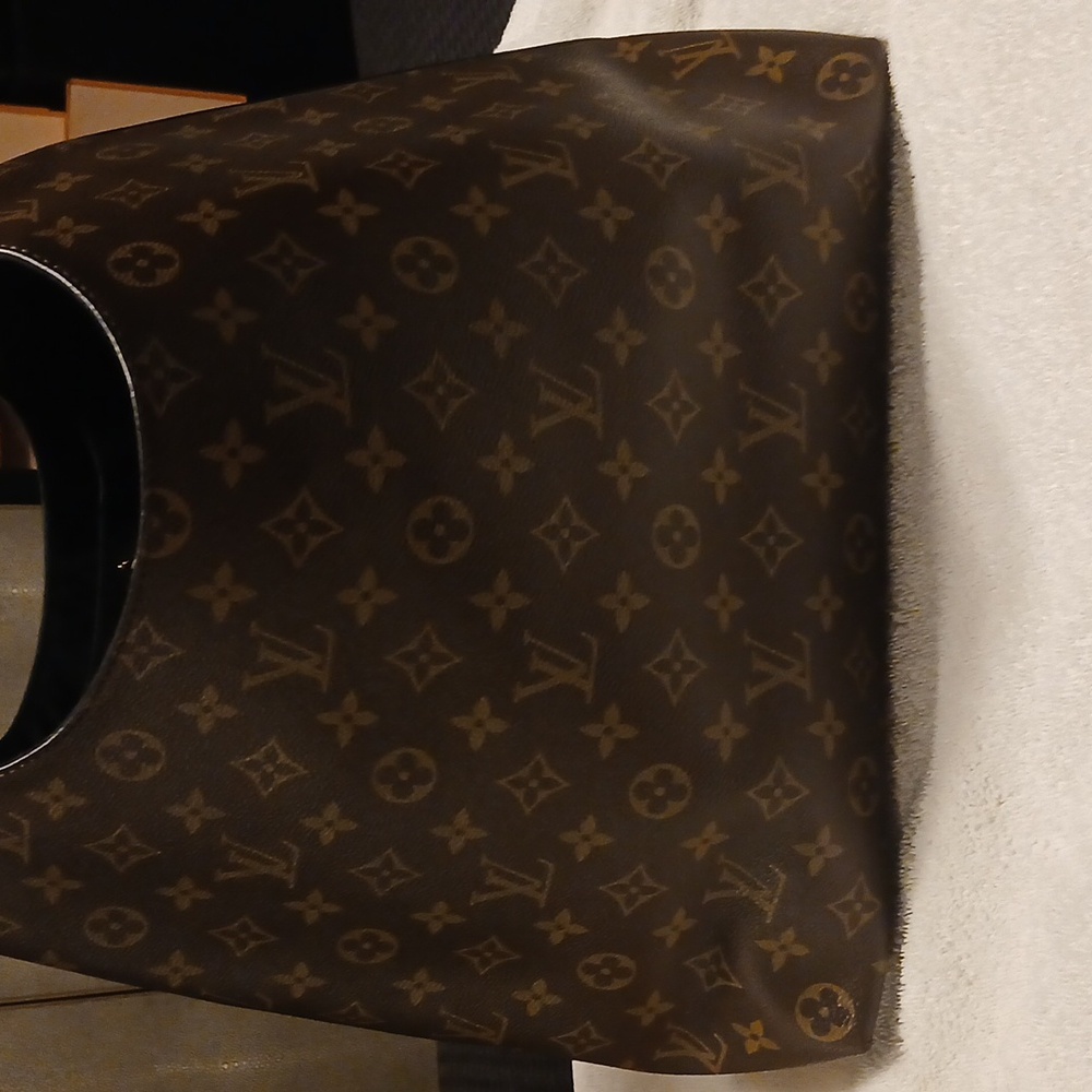 Louis Vuitton Brown Monogram Shoulder Bag - Picture 7 of 10